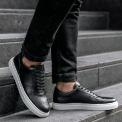 Court | Black -Casual Shoes World 1024x1024 Mens Court Black 070824 2