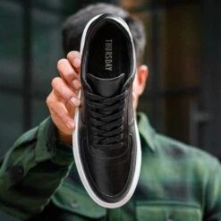 Court | Black -Casual Shoes World 1024x1024 Mens Court Black 070824 3