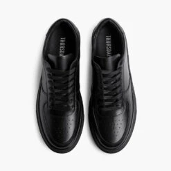 Court | Jet Black -Casual Shoes World 1024x1024 Mens Court JetBlack 021424 Flatlay2