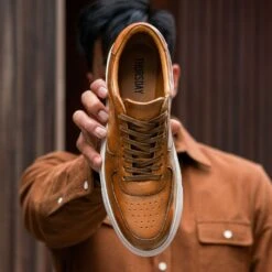 Court | Toffee X Off-White -Casual Shoes World 1024x1024 Mens Court ToffeeOffWhite 070824 3