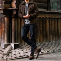 Flight Jacket | Tobacco -Casual Shoes World 1024x1024 Mens FlightJacket Tobacco 080724 3