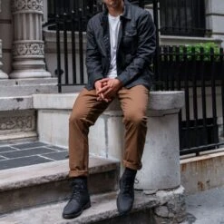 Waxed Canvas Field Jacket | Navy 12 Waxed Canvas Field Jacket | Navy -Casual Shoes World 1024x1024 Mens Jackets WaxedCanvasField Navy 091423 3