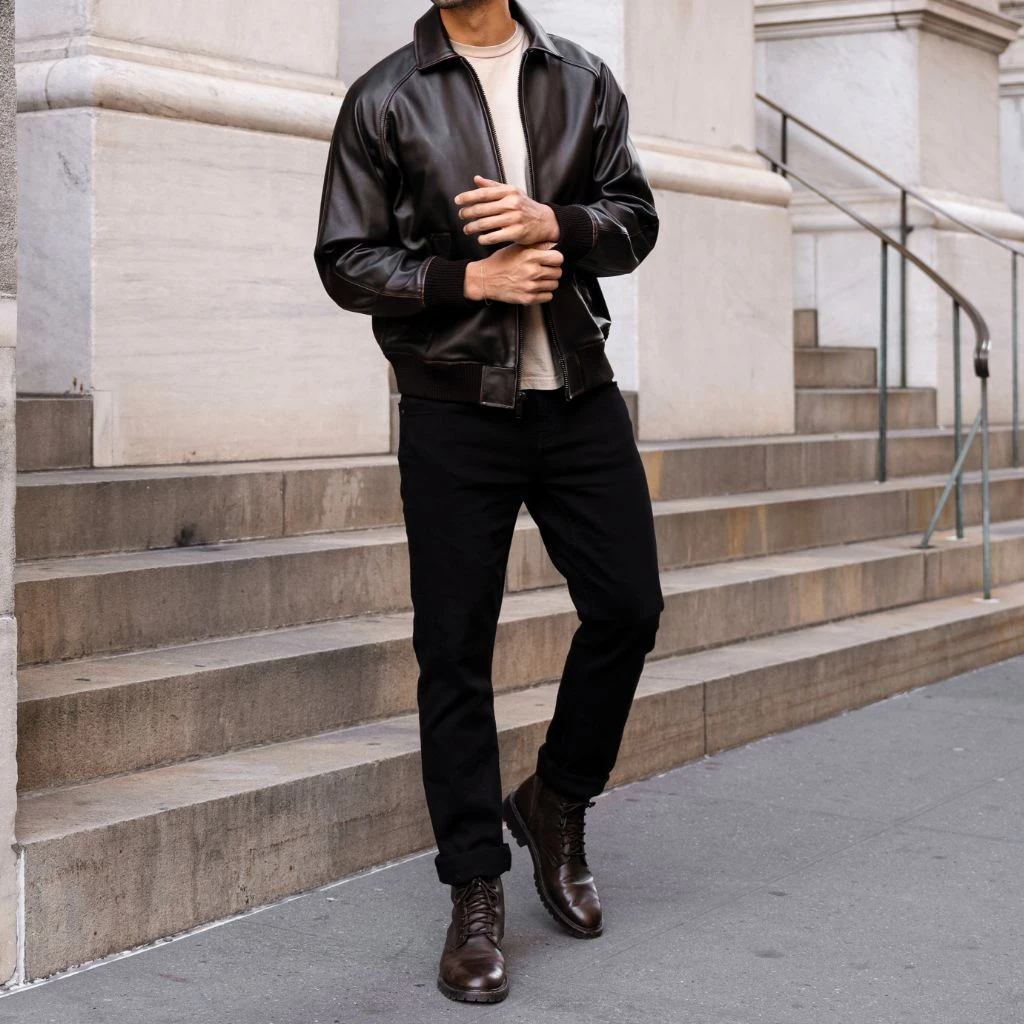 Major League Jacket | Black Coffee 5 Major League Jacket | Black Coffee - Image 3