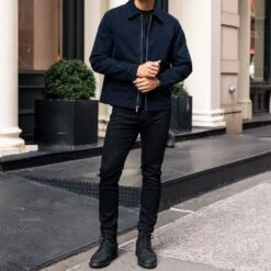 Mechanic Jacket | Navy -Casual Shoes World 1024x1024 Mens MechanicJacket Navy 101024 3