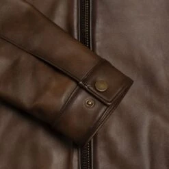 Racer Jacket | Anejo -Casual Shoes World 1024x1024 Mens RacerJacket Anejo 092523 SleeveDetail