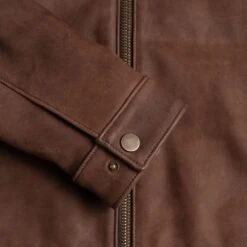 Racer Jacket | Arizona Adobe 18 Racer Jacket | Arizona Adobe -Casual Shoes World 1024x1024 Mens RacerJacket Arizona 092523 SleeveDetail