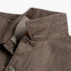 Selvedge Denim Trucker Jacket | Canyon -Casual Shoes World 1024x1024 Mens SelvedgeDenimTruckerJacket Canyon 100724 CollarDetail2