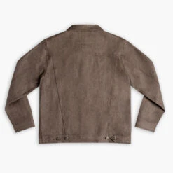 Selvedge Denim Trucker Jacket | Canyon -Casual Shoes World 1024x1024 Mens SelvedgeDenimTruckerJacket Canyon 100724 Rear