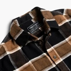 Forever Flannel Shirt | Dark Roast -Casual Shoes World 1024x1024 Mens Shirts ForeverFlannel DarkRoast 101223 Detail