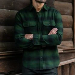 Summit Flannel Shirt | Evergreen 16 Summit Flannel Shirt | Evergreen -Casual Shoes World 1024x1024 Mens Shirts SummitFlannel Evergreen 111023 2