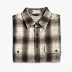 Summit Flannel Shirt | Yellowstone -Casual Shoes World 1024x1024 Mens Shirts SummitFlannel Yellowstone 110123 Folded