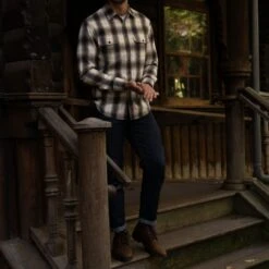 Summit Flannel Shirt | Yellowstone -Casual Shoes World 1024x1024 Mens Shirts SummitFlannel Yellowstone 111023 3