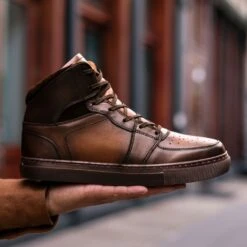 Showtime | Coffee -Casual Shoes World 1024x1024 Mens Showtime Coffee 082924 3