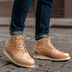 Showtime | Natural Shinki Cordovan -Casual Shoes World 1024x1024 Mens ShowtimeBoot NaturalShinki 100124 1