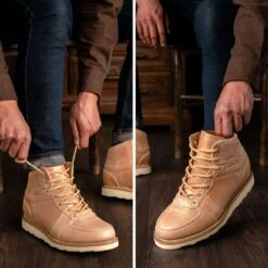 Showtime | Natural Shinki Cordovan -Casual Shoes World 1024x1024 Mens ShowtimeBoot NaturalShinki 100124 2