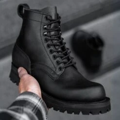 Thunder | Black -Casual Shoes World 1024x1024 Mens Thunder Black 101824 3