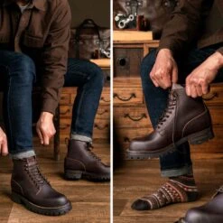 Thunder | Burnt Wheat -Casual Shoes World 1024x1024 Mens Thunder BurntWheat 101824 2