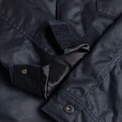 Waxed Canvas Field Jacket | Navy 17 Waxed Canvas Field Jacket | Navy -Casual Shoes World 1024x1024 Mens WaxedCanvasFieldJacket Navy 091223 SleeveLining