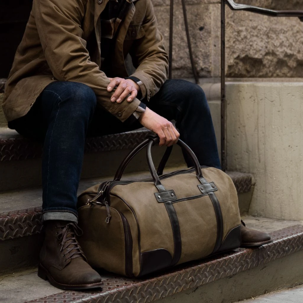 Weekender Bag | Vintage Tobacco 8 Weekender Bag | Vintage Tobacco - Image 6