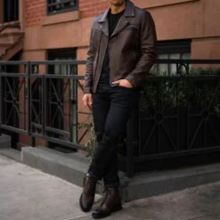 Motorcycle Jacket | Old English -Casual Shoes World 1024x1024 Moto OldEnglish 012022 3