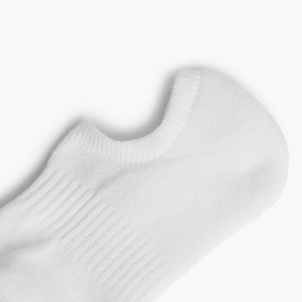 Women's Classic No Show Sock | White 4 Women's Classic No Show Sock | White - Image 2
