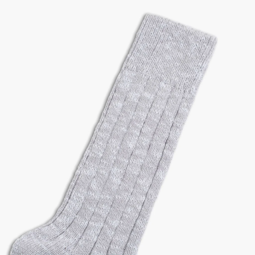 Women's Classic Boot Sock | Heather Grey 4 Women's Classic Boot Sock | Heather Grey - Image 2