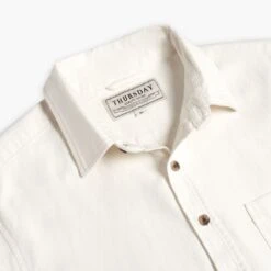 Solid Shirt | Off-White -Casual Shoes World 1024x1024 SolidShirt OffWhite 100924 Detail
