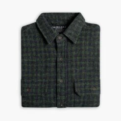 Summit Flannel Shirt | Pine -Casual Shoes World 1024x1024 SummitFlannel Daybreak 121024 Folded 1