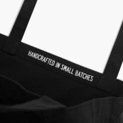 Canvas Tote | Black -Casual Shoes World 1024x1024 ToteBag Black 110923 InteriorDetail