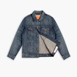 Denim Trucker Jacket | Faded Indigo -Casual Shoes World 1024x1024 WMN Denim Trucker FadedIndigo 112524 Open