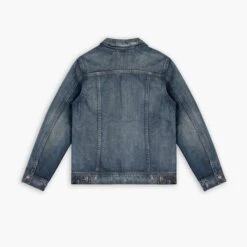 Denim Trucker Jacket | Faded Indigo -Casual Shoes World 1024x1024 WMN Denim Trucker FadedIndigo 112524 Rear
