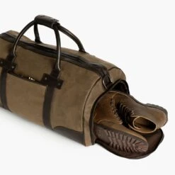 Weekender Bag | Vintage Tobacco 14 Weekender Bag | Vintage Tobacco -Casual Shoes World 1024x1024 WeekenderBag VintageTobaccoCanvas 110323 3.4Shoes