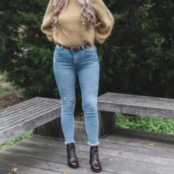 Women's Western Leather Belt | Brown -Casual Shoes World 1024x1024 Western Brown 2