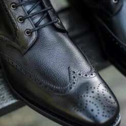 Wingtip | Black -Casual Shoes World 1024x1024 Wingtip Black 3