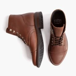 Captain | Whiskey -Casual Shoes World 1024x1024 Women Captain Whiskey Flatlay1