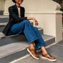 Women's Court | Toffee -Casual Shoes World 1024x1024 Women Court Toffee 080625 3