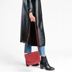 Crossbody Bag | Red -Casual Shoes World 1024x1024 Women Crossbody Red 020425 3