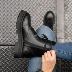 Dolce | Black Vegan -Casual Shoes World 1024x1024 Women Dolce Black 090523 2