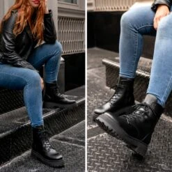 Dolce | Black Vegan -Casual Shoes World 1024x1024 Women Dolce Black 090523 3