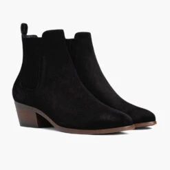 Dreamer Bootie | Black Suede -Casual Shoes World 1024x1024 Women DreamerBootie Black 081321 3.4