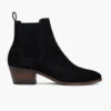Dreamer Bootie | Black Suede -Casual Shoes World 1024x1024 Women DreamerBootie Black 081321 Side