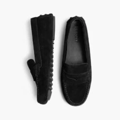 Driving Loafer | Black Suede -Casual Shoes World 1024x1024 Women DrivingLoafer Black 062524 Flatlay1