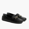 Driving Loafer | Black & Gold