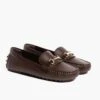 Driving Loafer | Brown & Gold -Casual Shoes World 1024x1024 Women DrivingLoafer BrownGold 062524 3.4