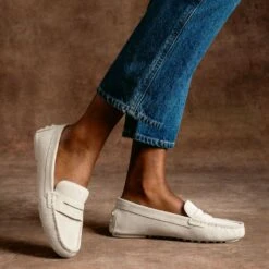 Driving Loafer | Marble Suede -Casual Shoes World 1024x1024 Women DrivingLoafer Marble 082025 2