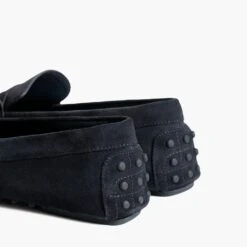Driving Loafer | Navy Suede -Casual Shoes World 1024x1024 Women DrivingLoafer Navy 062524 Rear