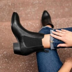 Duchess Bootie | Black -Casual Shoes World 1024x1024 Women DuchessBootie Black 090823 3