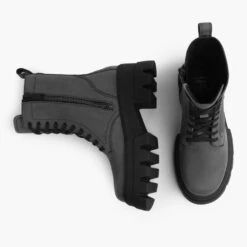 Dynasty | Grey Matte -Casual Shoes World 1024x1024 Women Dynasty GreyMatte 0221022 Flatlay