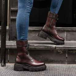 Fatale | Black Cherry -Casual Shoes World 1024x1024 Women Fatale BlackCherry 100423 2