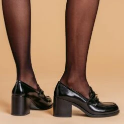 High Heel Penny | Black & Gold -Casual Shoes World 1024x1024 Women HighHeelPenny BlackGold 020425 2